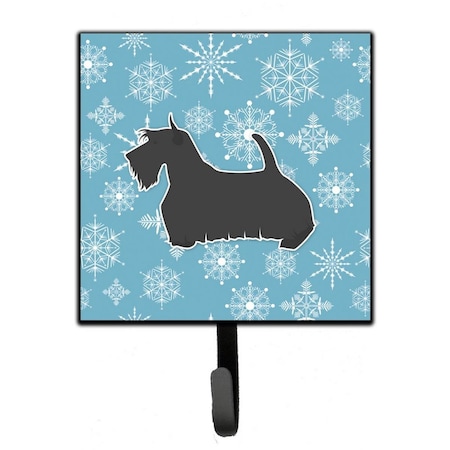 Micasa Winter Snowflake Scottish Terrier Leash or Key Holder MI224823